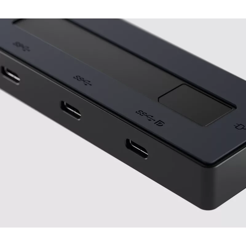 Hub multiporta HP 4K USB-C, USB Type-C, USB Type-C, 10000 Mbit/s, 3840 x 2160, preto, 65 W