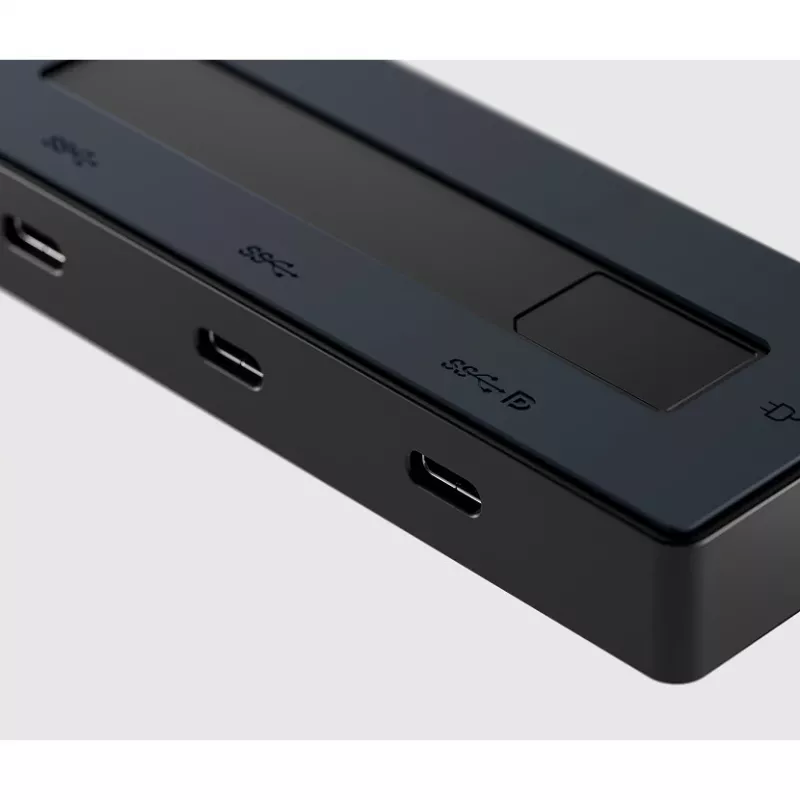 Hub multiporta HP 4K USB-C, USB Type-C, USB Type-C, 10000 Mbit/s, 3840 x 2160, preto, 65 W