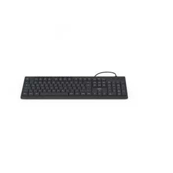 Hama CK-200 teclado Home/Office USB QWERTZ alemão preto