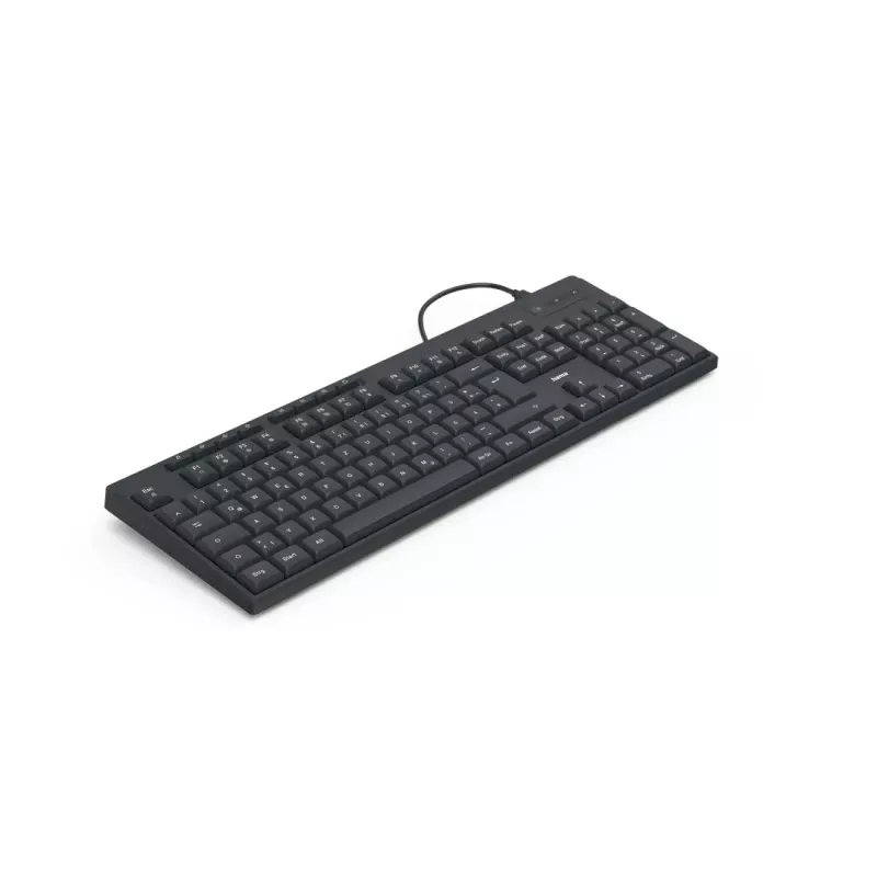 Hama CK-200 teclado Home/Office USB QWERTZ alemão preto