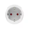 Hama 00223483 adaptador de viagem tipo G (UK) tipo F branco