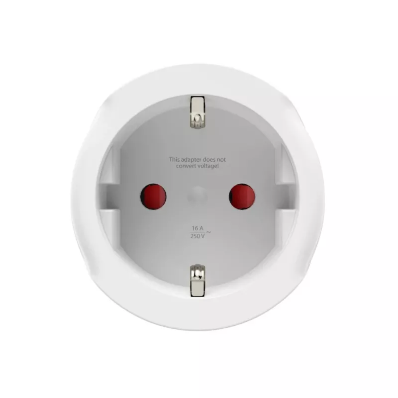 Hama 00223483 adaptador de viagem tipo G (UK) tipo F branco