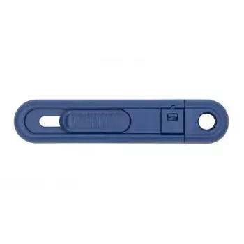 X-ato Wedo 76 9811 azul lâminas destacáveis largura 44 mm comprimento 135 mm espessura 4 mm