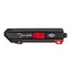 WEDO 78822 Premium x-ato-raspador com função de rotação da lâmina, preto/vermelho