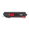 WEDO 78822 Premium x-ato-raspador com função de rotação da lâmina, preto/vermelho