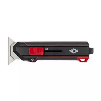 Faca universal WEDO 78 822 preto vermelho lâmina destacável 50 mm 175 mm