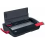 Encadernadora manual de pente GBC CombBind® CB12, encadernadora de pente, manual, 165 folhas, preto, vermelho