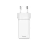 Hama 00201989 Carregador móvel para headset, portátil, powerbank, smartphone, tablet Branco AC Carregamento rápido Interior