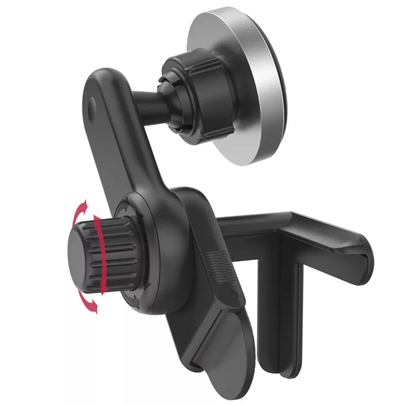 Hama 00201988 Suporte ativo para telemóvel/smartphone Preto, Prateado