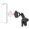 Hama 00201988 Suporte ativo para telemóvel/smartphone Preto, Prateado