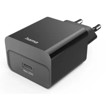 Hama 00201959 Carregador móvel para headset, powerbank, smartphone, tablet Preto AC Carregamento rápido Interior