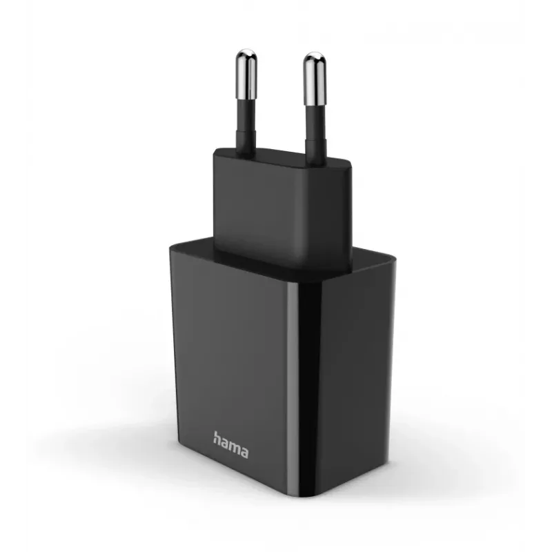 Hama 00201959 Carregador móvel para headset, powerbank, smartphone, tablet Preto AC Carregamento rápido Interior