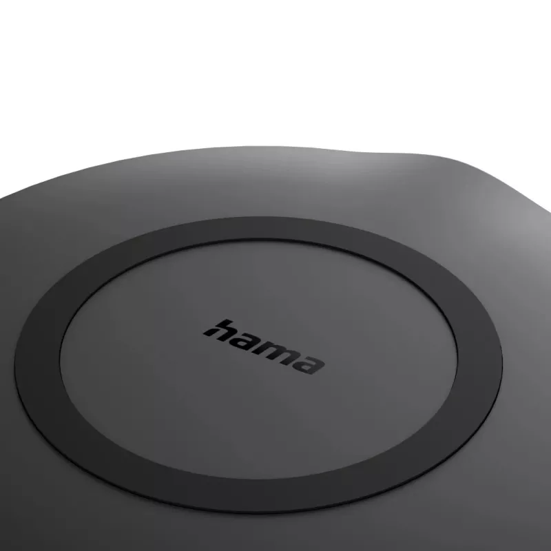 Hama 00201746 Carregador móvel para smartphone Preto AC Carregamento sem fios Função de carregamento rápido Interior
