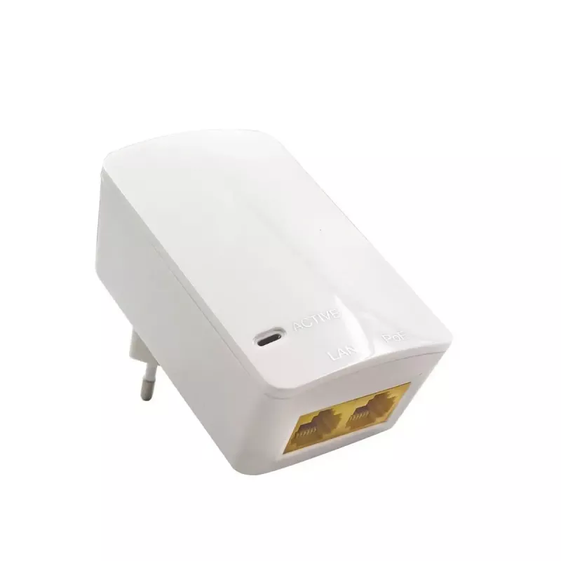 Injetor PoE MicroConnect MC-POEINJ-EU — Injetor Power over Ethernet de porta única