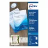Avery Quick&Clean C2318-25i cartões, 82,6 x 127 mm, 260 g/m², branco, 100 cartões (25 folhas x 4)