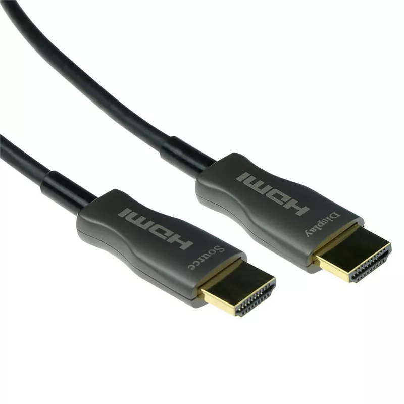 ACT AK3929 cabo HDMI, 25 m, HDMI tipo A (padrão), preto