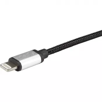Cabo Lightning Renkforce RF-4683966 3m preto prateado