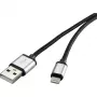 Cabo Lightning Renkforce RF-4683966 3m preto prateado