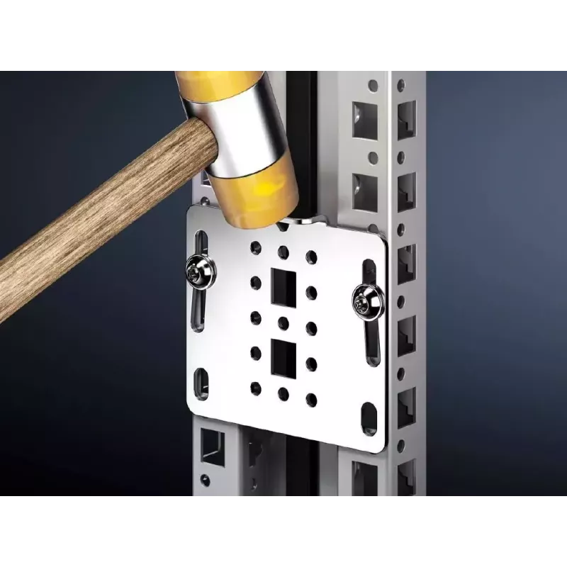 Suporte de montagem Rittal 8617.506 aço inoxidável 6 unidades