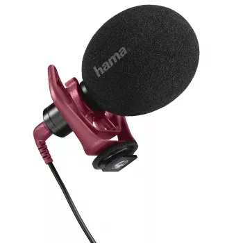 Microfone para telemóvel Hama RMN Uni preto, -32 dB, 20–20000 Hz
