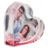 Moldura individual Hama Heart vermelha, transparente