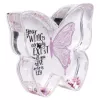 Moldura individual Hama Butterfly rosa, transparente