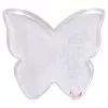 Moldura individual Hama Butterfly rosa, transparente