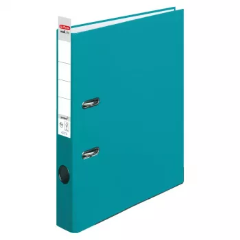 Ficheiro de argolas A4 Herlitz 50015955 turquesa