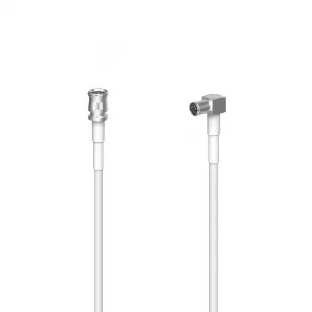 Cabo coaxial Hama 00205331 3 m F branco