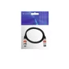 Cabo de áudio Omnitronic 30220406 1 m XLR 3 pinos preto