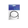 Cabo de áudio Omnitronic 30220630 1,5 m XLR 3 pinos preto