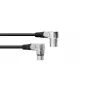 Cabo de áudio XLR 3 pinos Omnitronic 30220632