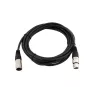 Cabo de áudio XLR 5 pinos Omnitronic 30220769
