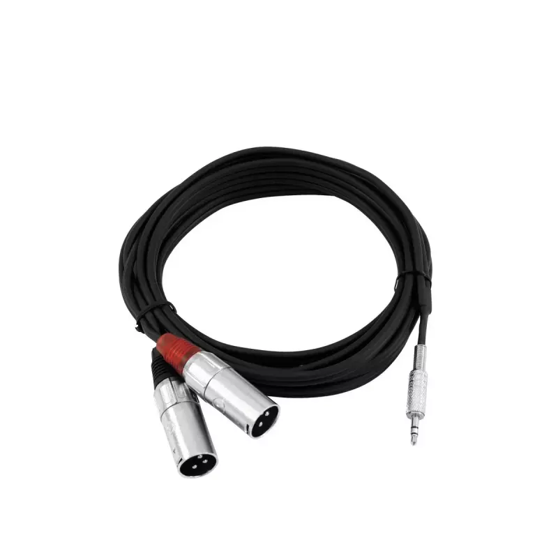 Cabo de áudio 3 m Omnitronic 30225157