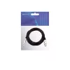 Cabo de áudio Omnitronic 30225170 5 m XLR 3 pinos 6,35 mm preto