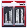 Conjunto de brocas para pedra KWB 108840 12 unid.