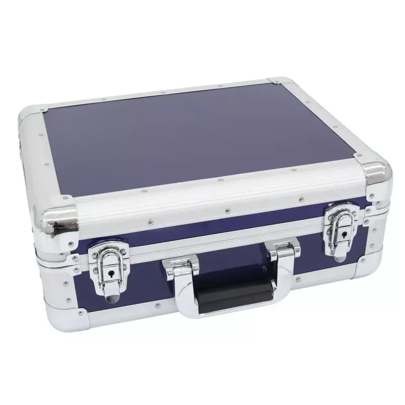 Mala rígida Roadinger 3012205C para discos azul 425x380x175mm