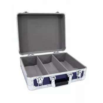 Mala rígida Roadinger 3012205C para discos azul 425x380x175mm