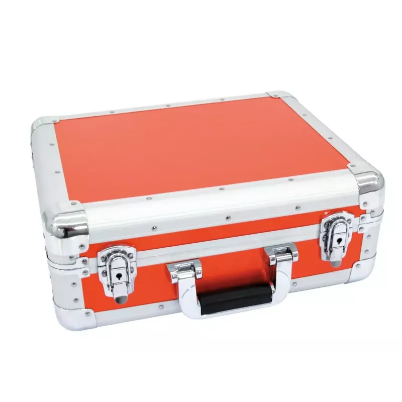 Mala rígida Roadinger 3012205A para discos vermelho 425x380x175 mm