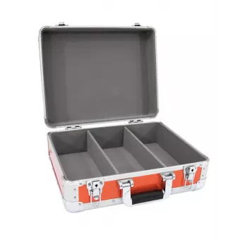 Mala rígida Roadinger 3012205A para discos vermelho 425x380x175 mm