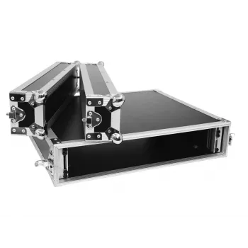 Flightcase Roadinger 30109782 contraplacado preto prateado 6,8 kg