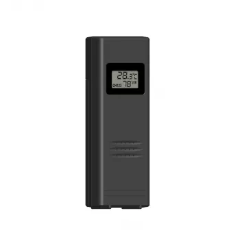 Sensor de temperatura e humidade exterior HAMA TS39H autónomo, sem fios com ecrã incorporado, pilha AA