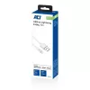 Cabo de carregamento/dados ACT USB 2.0 macho A - macho Lightning 1 metro, certificado MFI