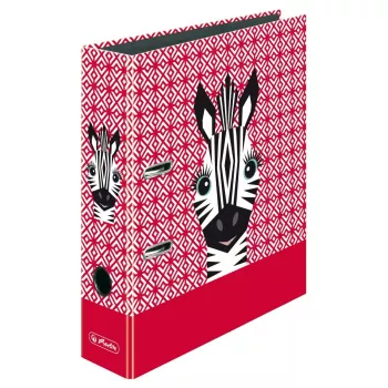 Dossier de anéis Herlitz maX.file A3 vermelho D-Ring apresentação