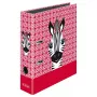 Herlitz maX.file Cute Animals pasta de arquivo com motivo de zebra, A4, 80 mm