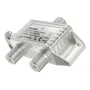 Hama Classic Line comutador de prioridade AB/SAT para 2 recetores de satélite, prateado