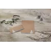 Sigel envelope de Natal Urso polar com estrela cadente, DIN comprido, gomado, papel kraft 100 g/m2, sem janela