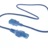 Cabo de alimentação ACT C14 - C15 azul 1,2 m IEC C14 250V 10A