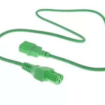 Cabo de alimentação ACT AK5306 1,2 m, de IEC C14 para IEC C15