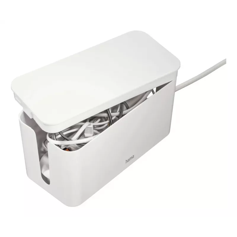 Hama Caixa de cabos mini para secretária/chão branco